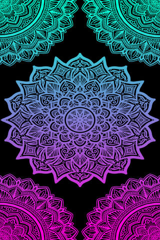 Vibrant Harmony: A Mandala Journey 🌈✨