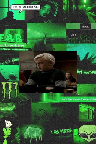The Green Enigma: Draco Malfoy Unveiled 🌌✨