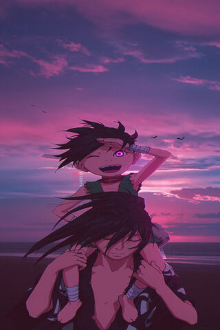 Bond of Shadows: Dororo and Hyakkimaru's Journey 🌅✨