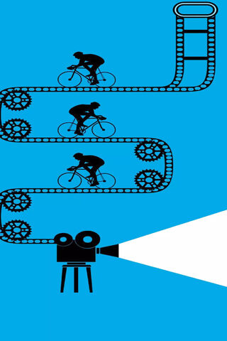 Capturing Motion: The Dual Front Camera Experience 📸🚴