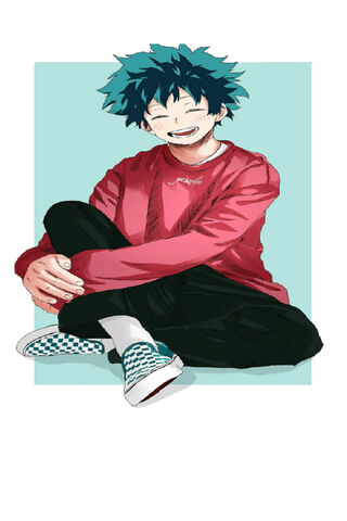 Deku's Joyful Spirit 🌟