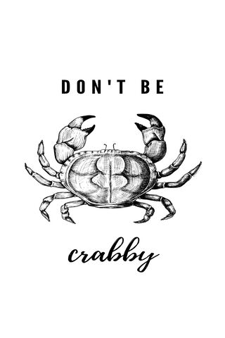 Stay Cheerful, Not Crabby! 🦀✨