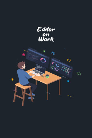 Editor On Work