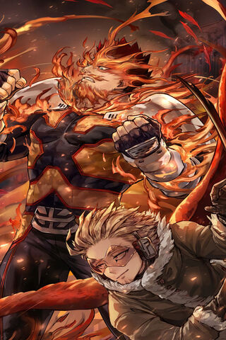 Heroes in Flames: The Power of Endeavor and Hawks 🔥🦅
