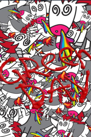 Unicorn Mayhem: A Colorful Chaos