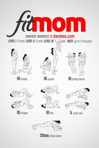 Empower Your Fitness Journey: Fit Mom Workout 💪👩 👧