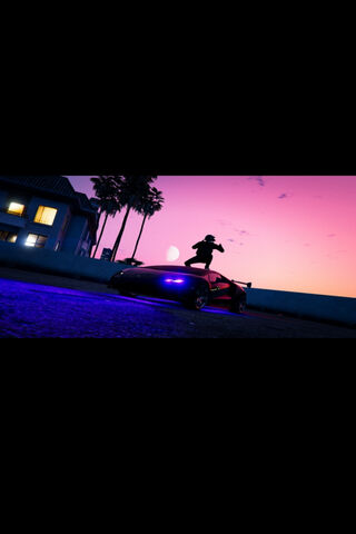 Chasing the Sunset in Los Santos 🌅🚗