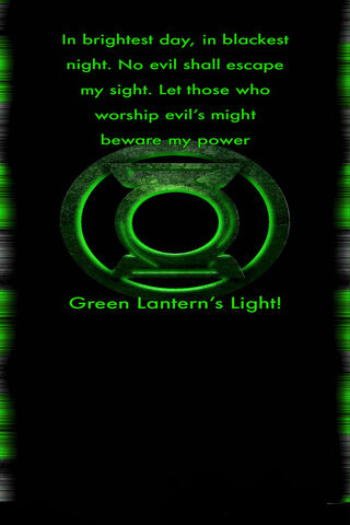 The Power of Will: Green Lantern's Oath 🌌💚