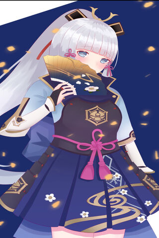 Ayaka: The Elegant Frostblade of Inazuma ❄️✨