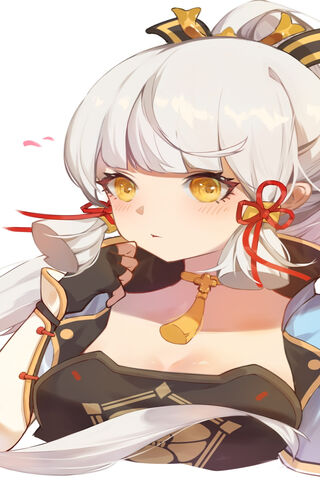 Charming Ayaka: A Sweet Encounter in Teyvat 🍬✨
