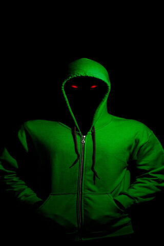 The Enigmatic Green Mask: Guardian of Shadows 🌌👤