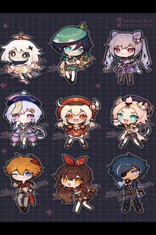 Chubby Adventures in Teyvat! 🍭✨