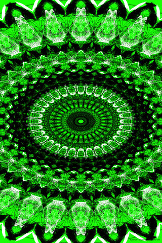 Emerald Whirlwind: A Dance of Nature