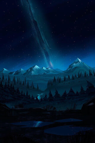 Celestial Peaks: A Journey Through the Galaxy Mountains 🌌🏔️