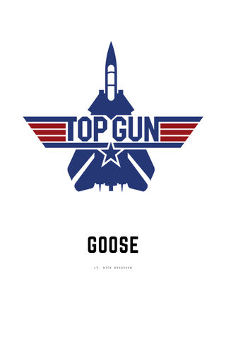 Soaring High: Goose from Top Gun 🛩️✨