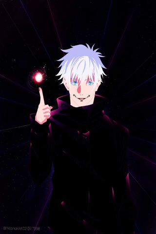 Cosmic Sorcerer: Goju Saturo Unleashed! 🌌✨