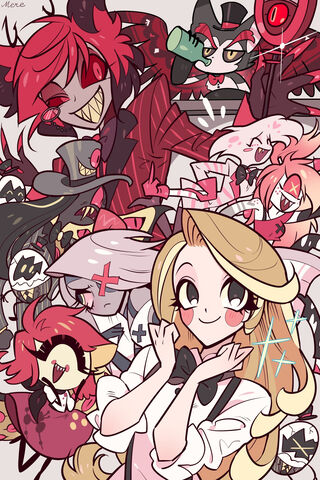 Hellish Harmony: The Cast of Hazbin Hotel 🎭🔥