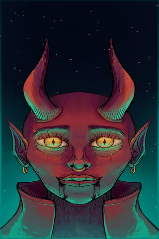 Infernal Gaze: The Fiery Spirit