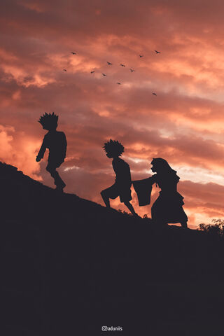 Adventurers Against the Sunset 🌅