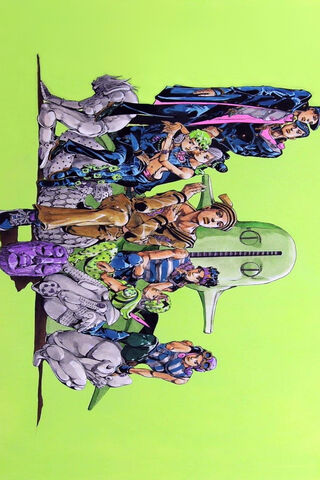 JoJo's Bizarre Adventure: A Colorful Gathering! 🎨✨