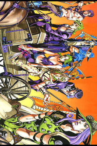 JoJo's Bizarre Adventure: The Colorful Crew