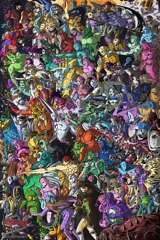 JoJo's Bizarre Adventure: A Colorful Tapestry of Characters! 🌈✨