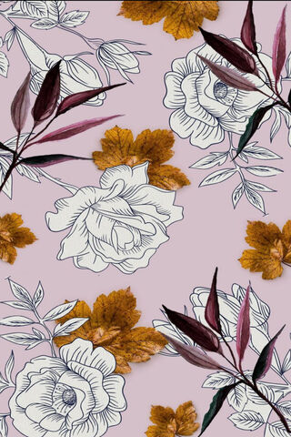 Whispers of Autumn Blooms 🍂🌸