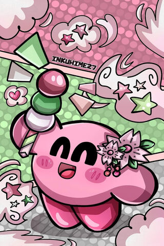 Kirby & Flowers Aesthetic Wallpapers - Cute Wallpapers Aesthetic