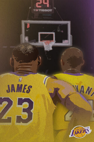 Legends Unite: A Tribute to Kobe Bryant and LeBron James 🏀✨