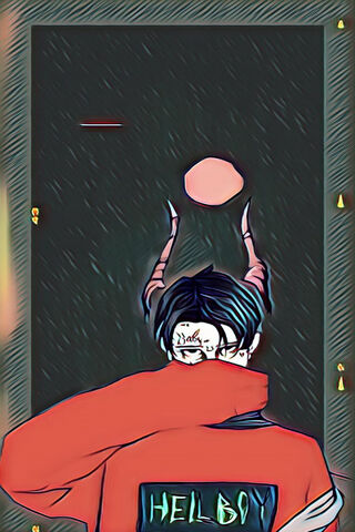 Hellboy Vibes: Lil Peep's Dark Aesthetic 🌌🔥