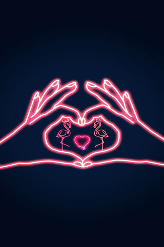 Neon Love: A Heartfelt Connection 💖✨