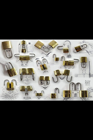 Creative Locks: A Playful Twist on Security! 🔒✨