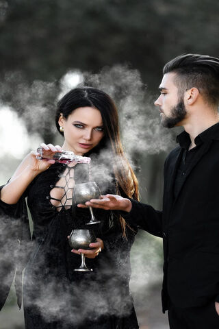 Mystical Toast: A Night of Enchantment 🍷✨