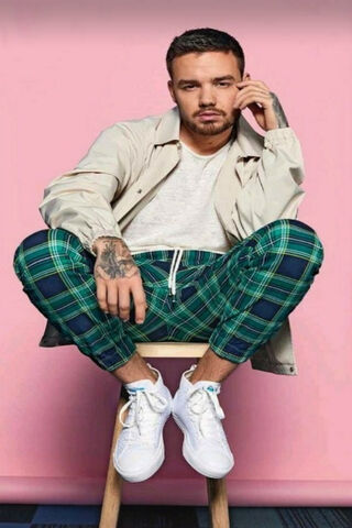 Liam Payne: Style Icon in Plaid 🌟