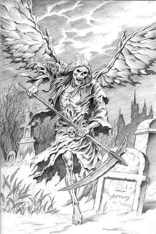 Wings of the Grim Reape..