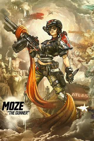 Moze the Gunner: The Battle-Ready Heroine! 💥