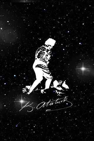 Atatürk: A Visionary Among the Stars 🌌✨