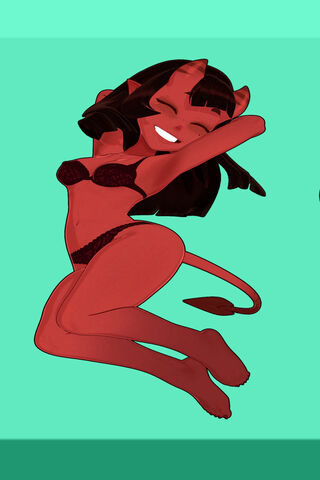 Meru: The Playful Demoness 🌟