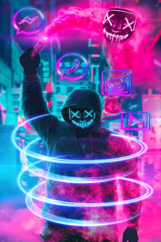 Digital Phantom: The Maskman Unleashed 🎭✨