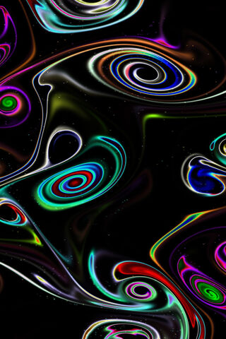 Cosmic Dance of Colors 🌌✨