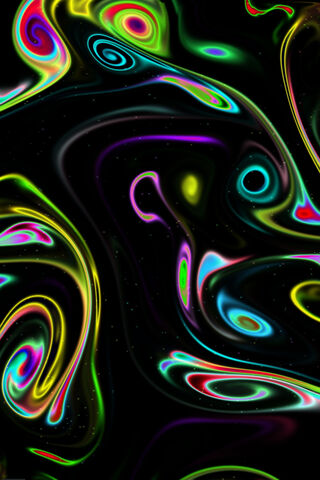 Cosmic Dance of Colors 🌌✨
