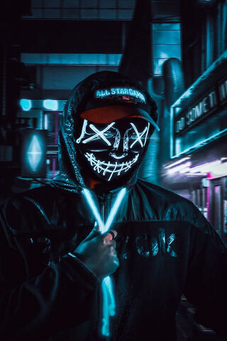 Neon Mask