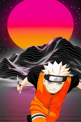 Naruto's Neon Adventure 🌌✂️