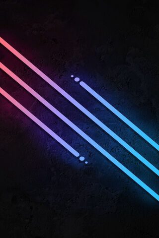 Electric Glow: A Dance of Neon