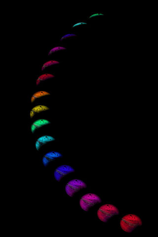 Radiant Arc: A Journey Through Color 🌈✨