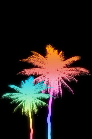 Tropical Glow: Neon Dreams 🌴✨