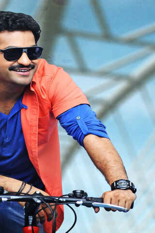 Ntr: The Charismatic Cyclist 🚴 ️✨