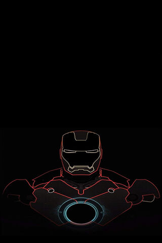 Glow of the Future: Neon IronMan