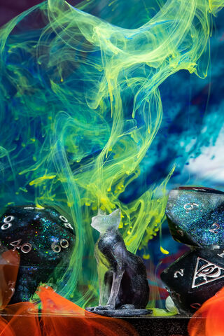 Cosmic Cat Adventures: A Neon Fantasy