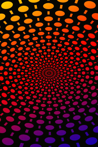 Vibrant Spiral of Neon Dreams 🌈✨